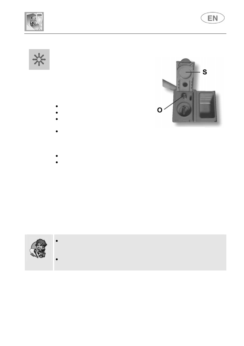 User instructions | Smeg STC700 User Manual | Page 20 / 33