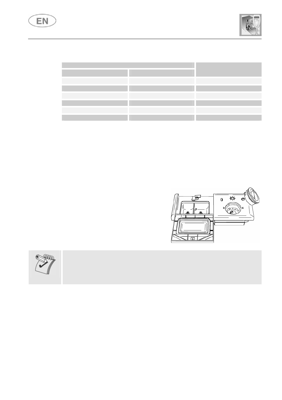 2 using the rinse aid and detergent dispensers, User instructions, 18 water hardness table | Smeg DI612A1 User Manual | Page 19 / 37