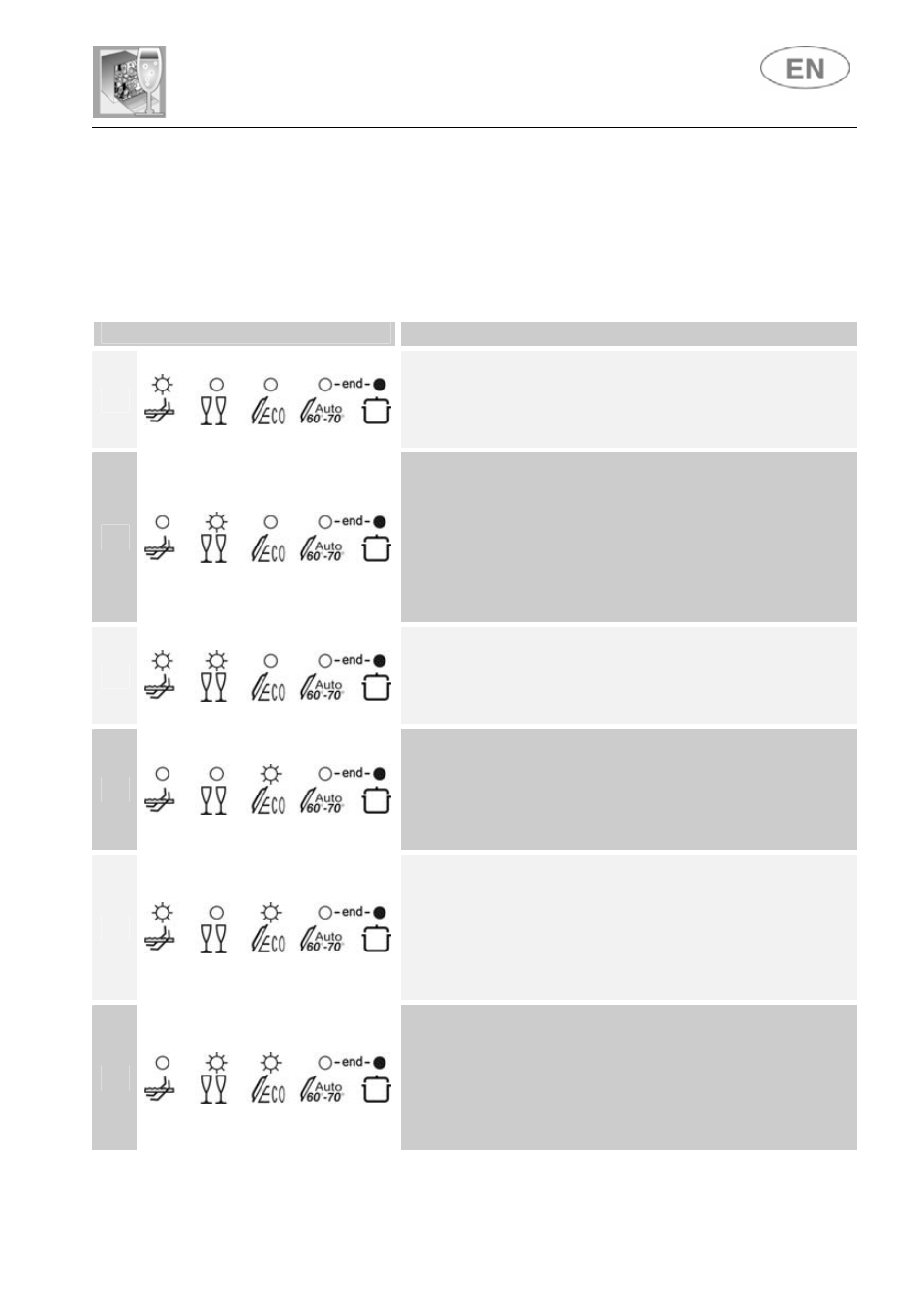 Troubleshooting, User instructions | Smeg DI612A1 User Manual | Page 34 / 37