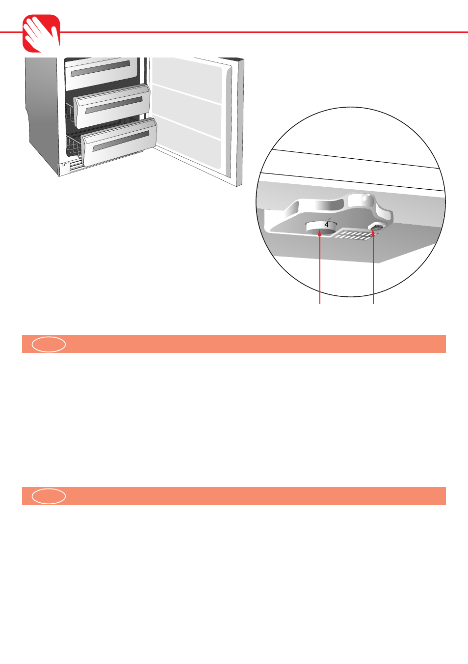 A1 a2, Congelamenti cibi freschi, Freezing fresh foods | Smeg CW350RX User Manual | Page 26 / 36