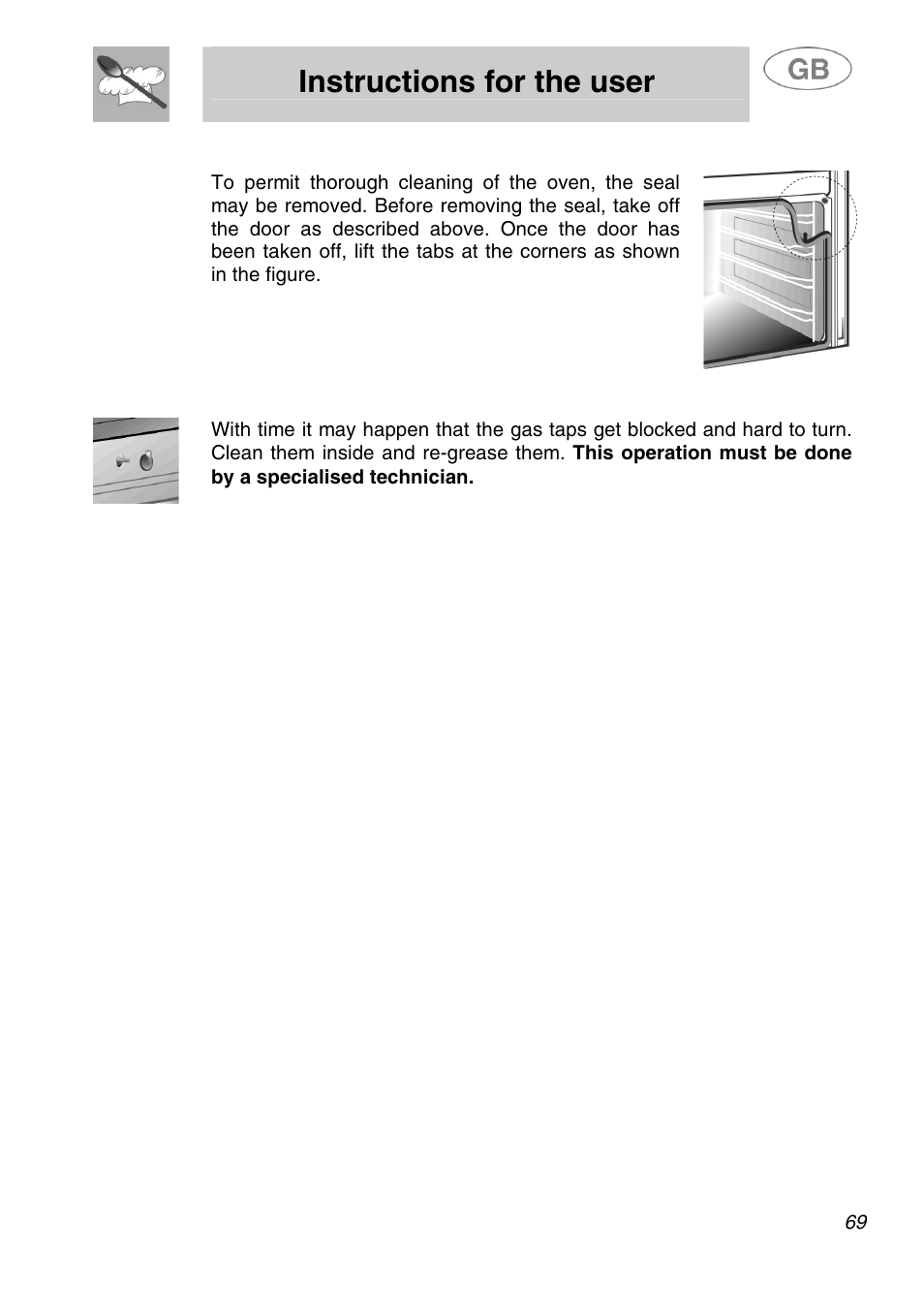 Instructions for the user | Smeg A1.1K User Manual | Page 35 / 35