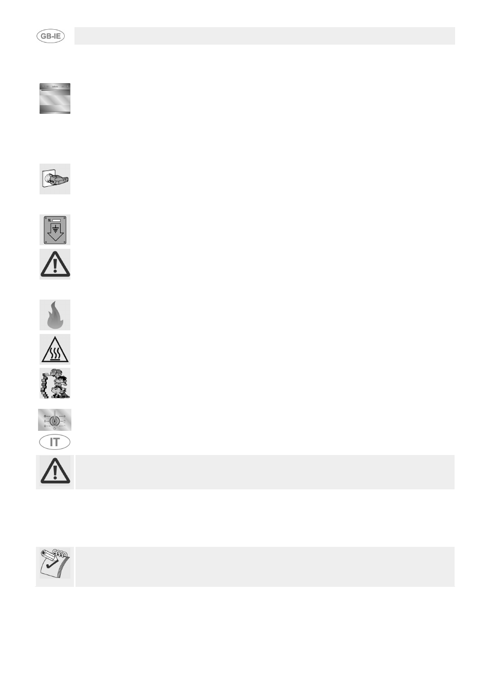 Safety precautions | Smeg S302X User Manual | Page 3 / 17