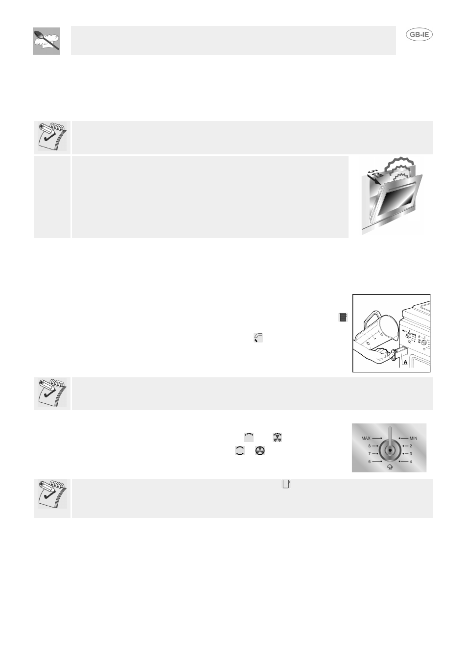 Instructions for the user, Using the oven | Smeg S302X User Manual | Page 8 / 17