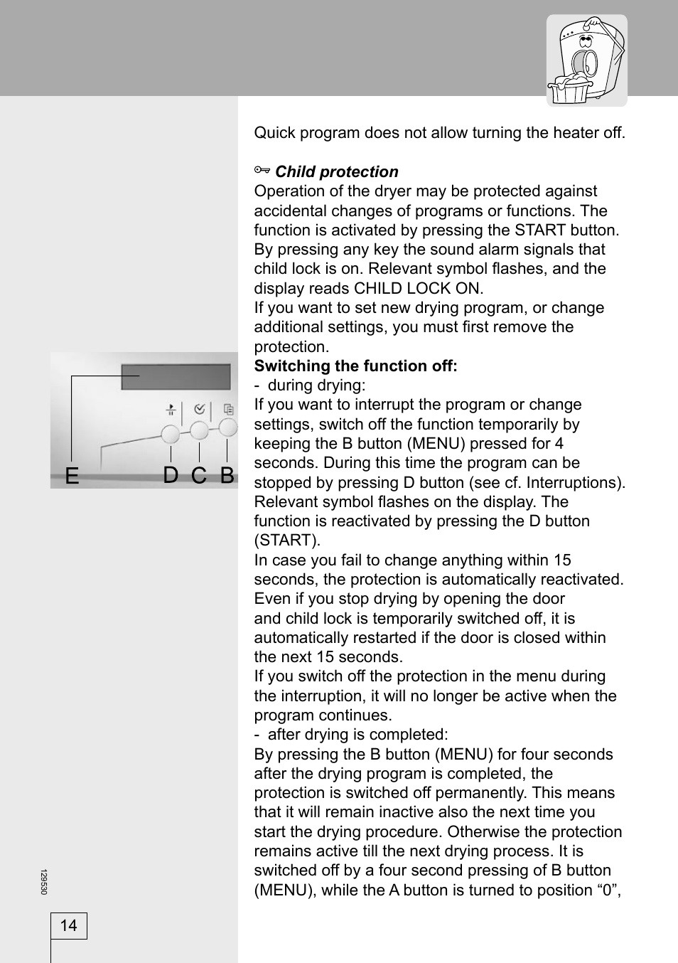 Smeg DRY63CS User Manual | Page 14 / 32