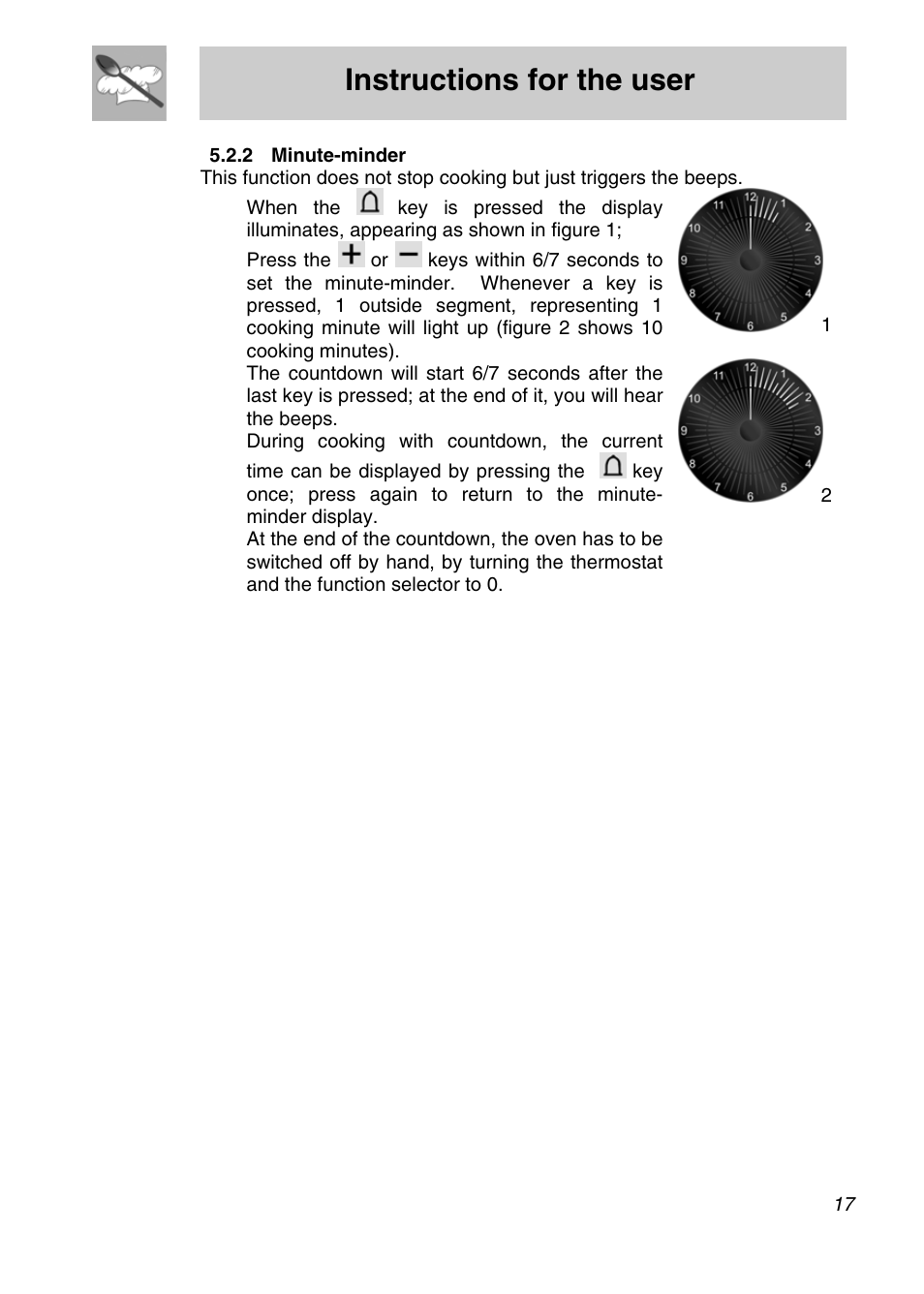 Instructions for the user | Smeg A11A-5 User Manual | Page 15 / 32
