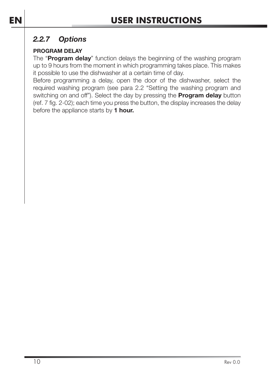 User instructions | Smeg STA4645 User Manual | Page 11 / 93