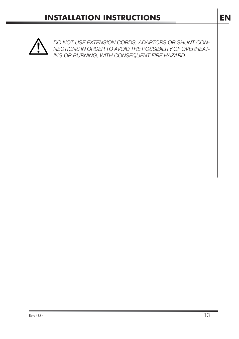 Installation instructions | Smeg STA4645 User Manual | Page 30 / 93