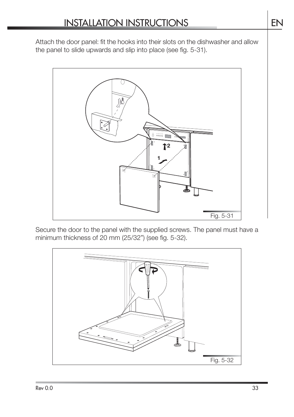 Installation instructions en | Smeg STA4645 User Manual | Page 87 / 93