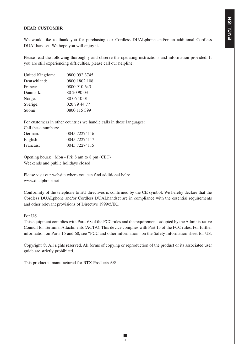 Skype 95100353 User Manual | Page 2 / 29