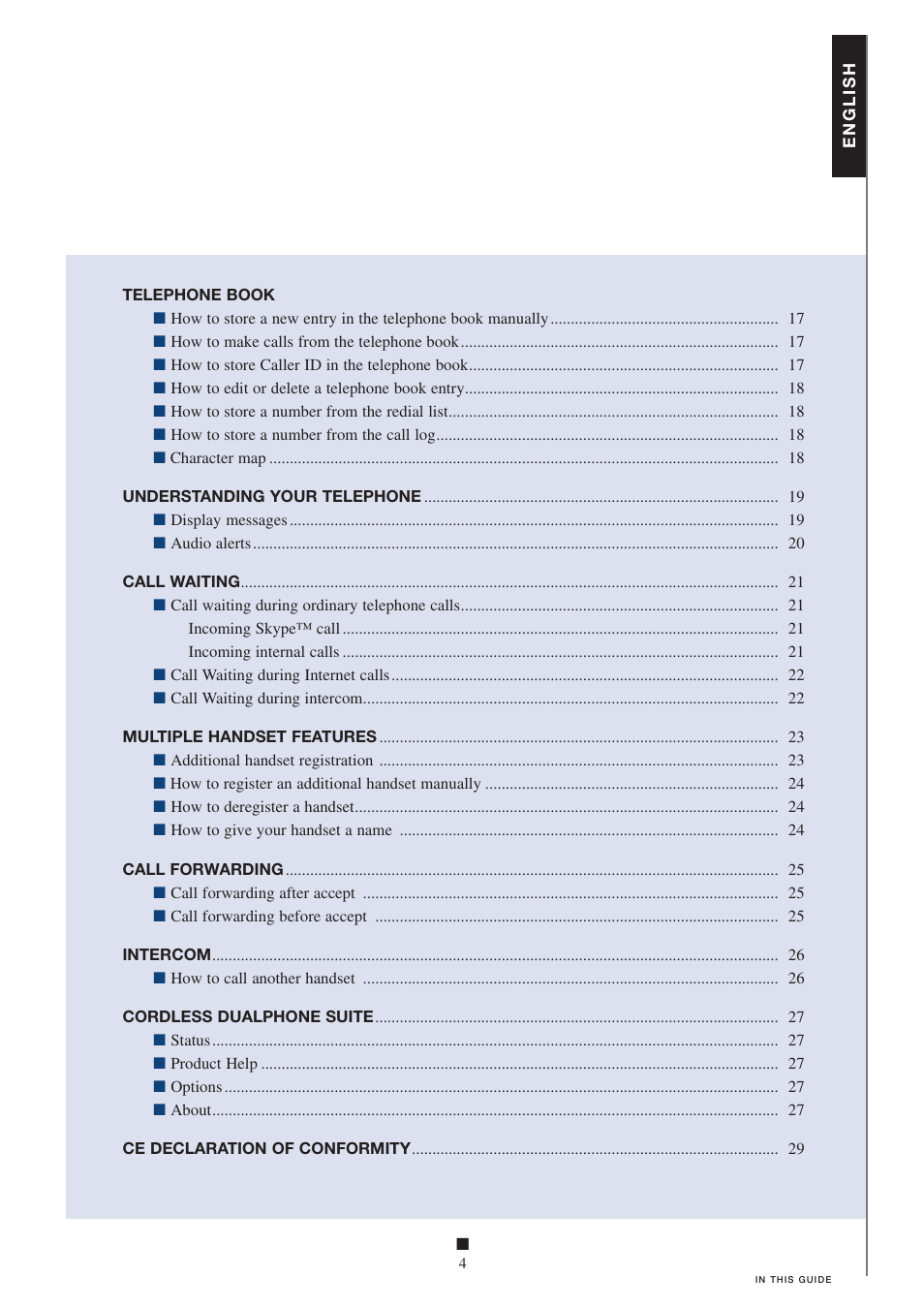 Skype 95100353 User Manual | Page 4 / 29