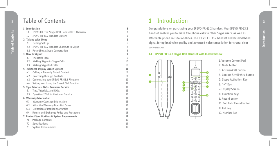 Skype FR-33.2 User Manual | Page 2 / 11