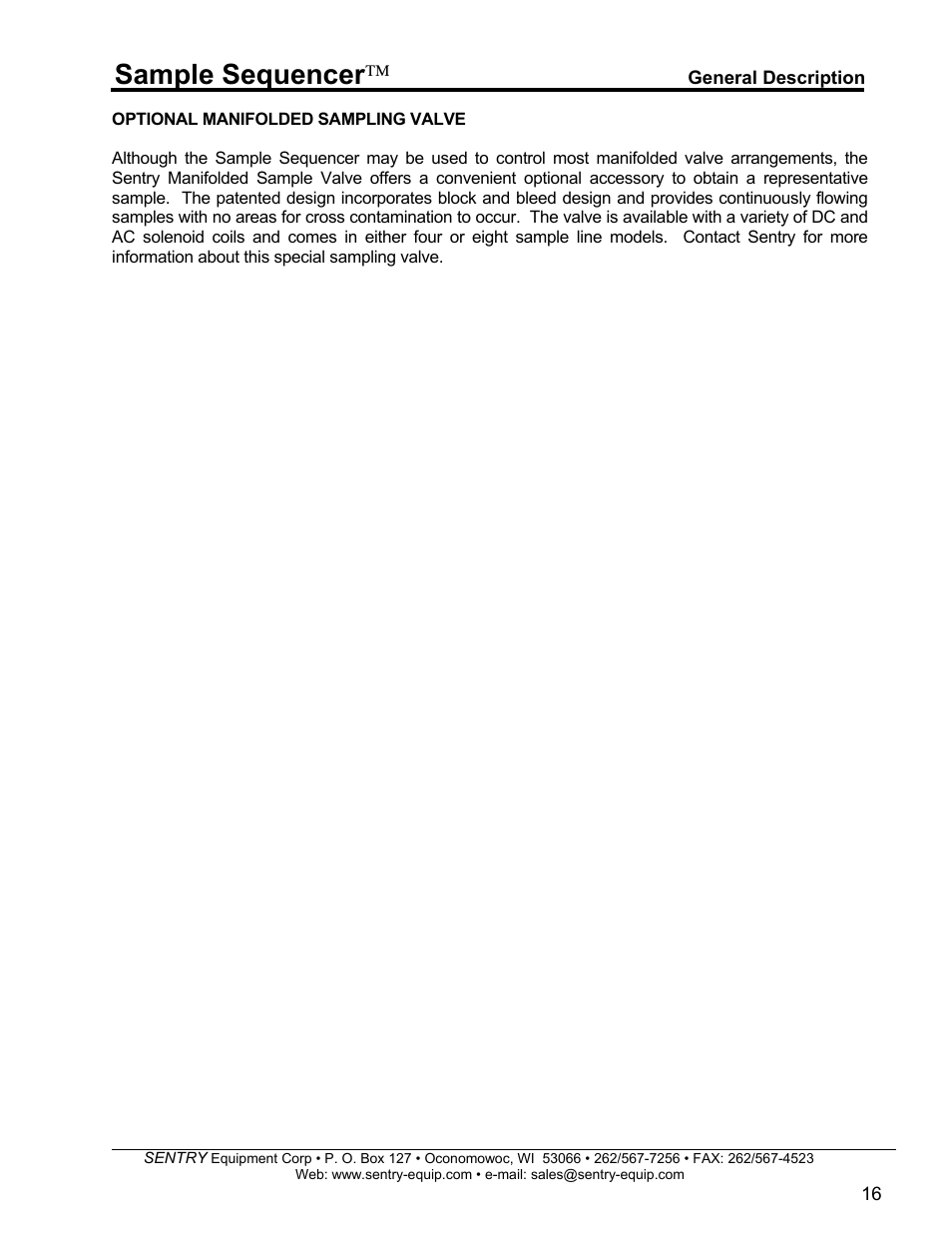 Sample sequencer | SentrySafe SPD 5.5.5 User Manual | Page 17 / 82