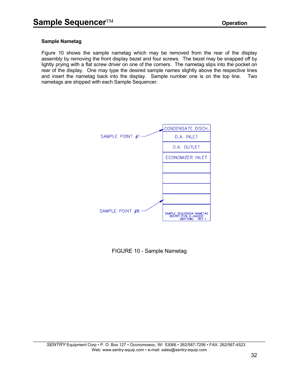 Sample sequencer | SentrySafe SPD 5.5.5 User Manual | Page 33 / 82