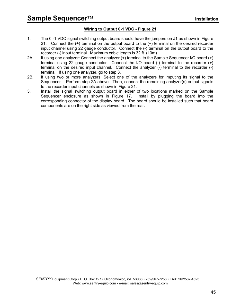 Sample sequencer | SentrySafe SPD 5.5.5 User Manual | Page 46 / 82