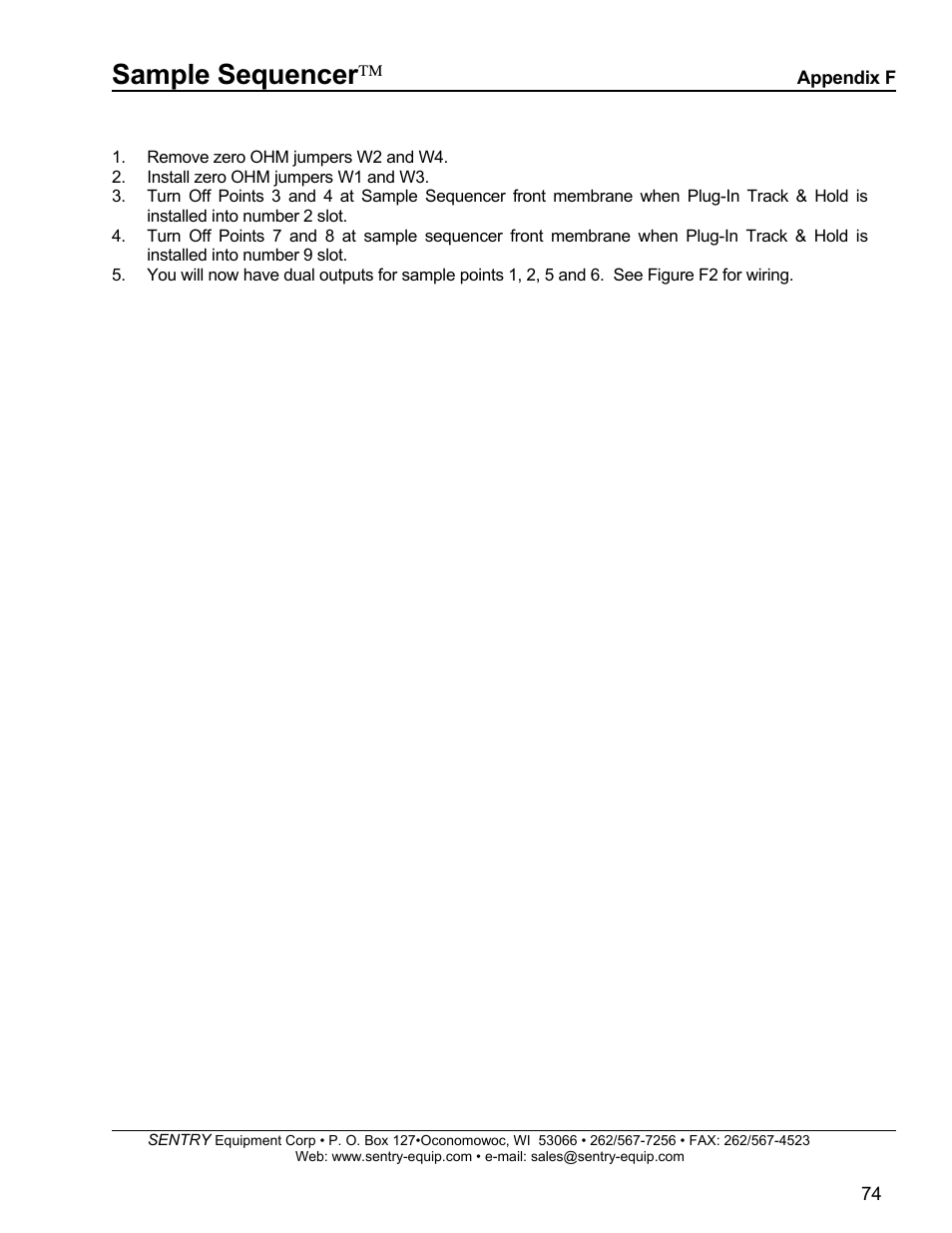 Sample sequencer | SentrySafe SPD 5.5.5 User Manual | Page 75 / 82