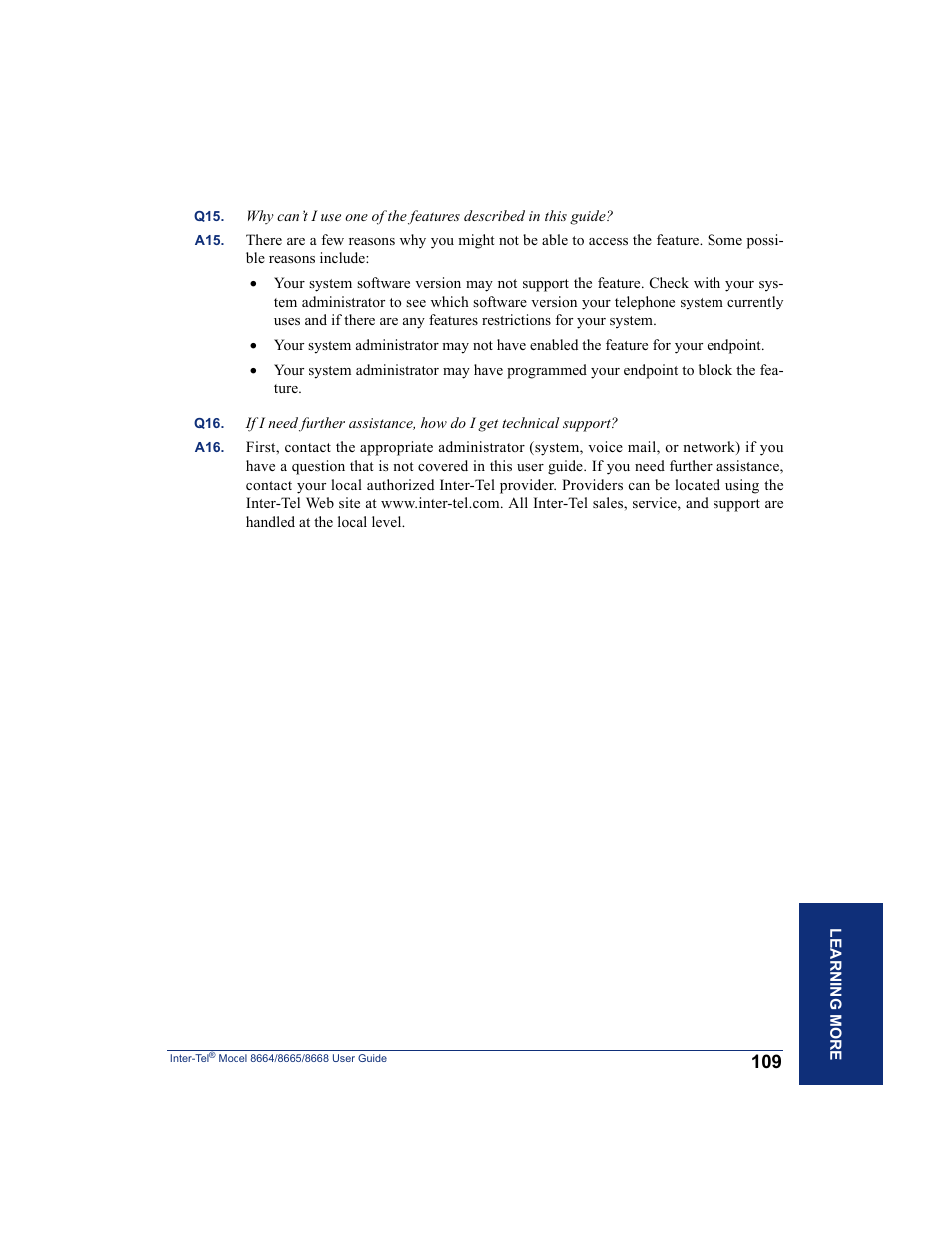 SpectraLink 8668 User Manual | Page 123 / 134