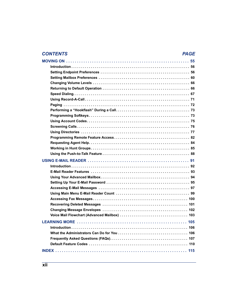 SpectraLink 8668 User Manual | Page 14 / 134