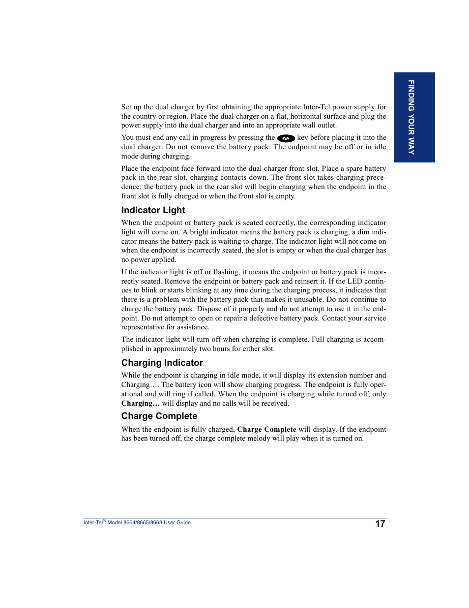 SpectraLink 8668 User Manual | Page 31 / 134