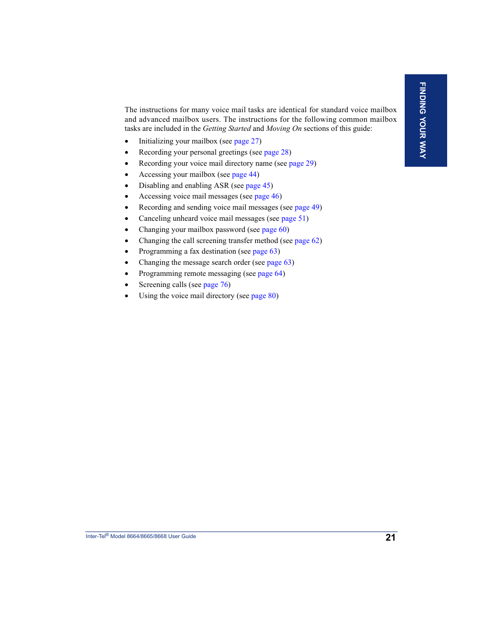 SpectraLink 8668 User Manual | Page 35 / 134