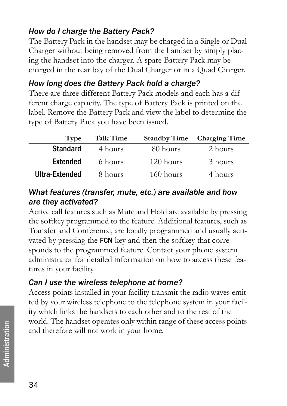 SpectraLink LINK 6020 User Manual | Page 34 / 48