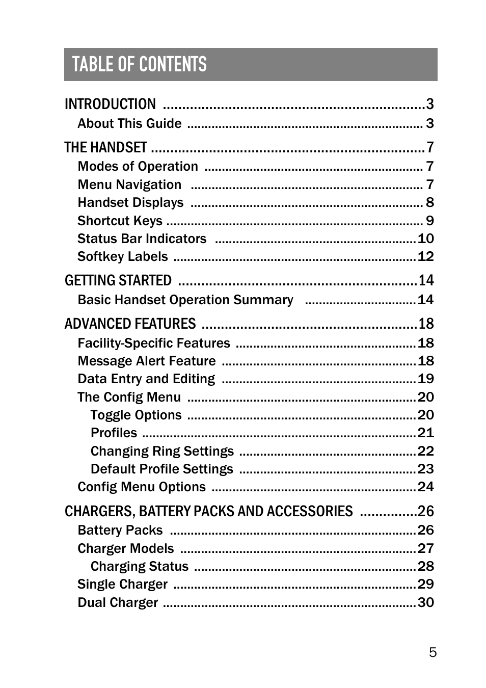 SpectraLink LINK 6020 User Manual | Page 5 / 48