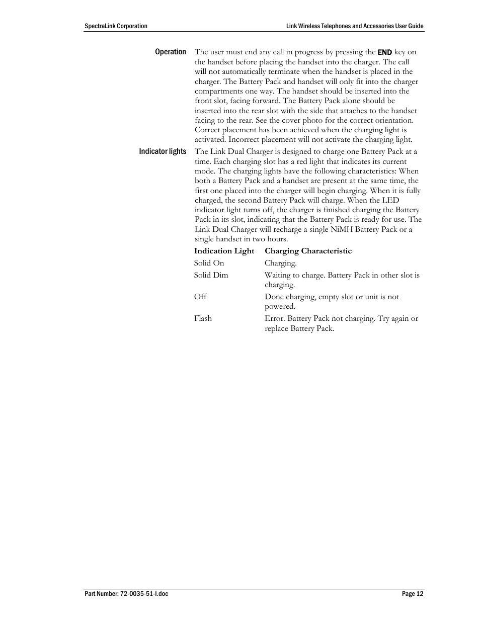 SpectraLink 410 User Manual | Page 12 / 21