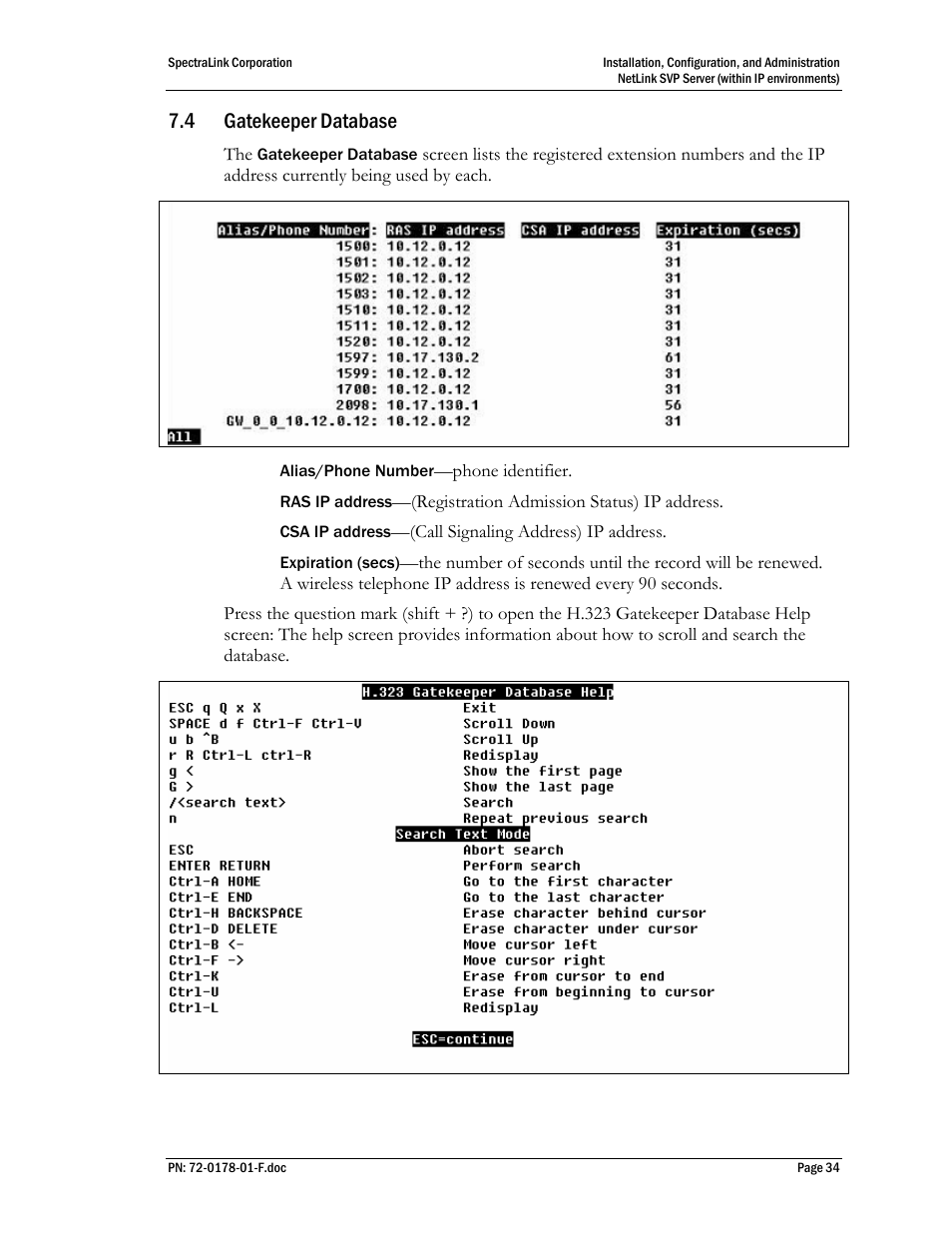 SpectraLink SVP100 User Manual | Page 34 / 35