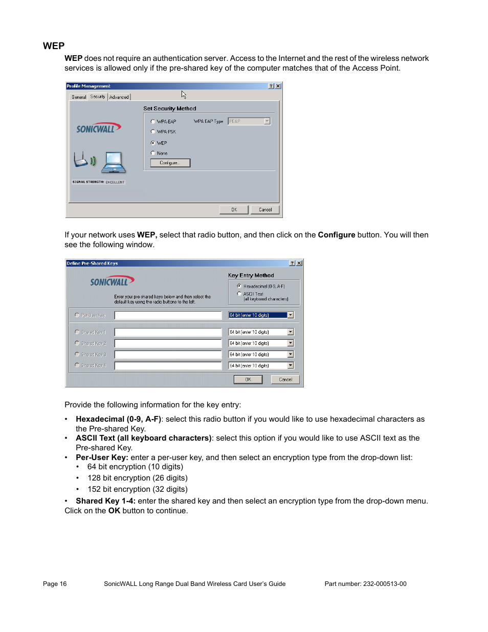 SonicWALL Wireless Card User Manual | Page 17 / 26