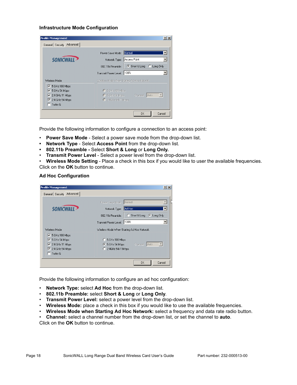 SonicWALL Wireless Card User Manual | Page 19 / 26