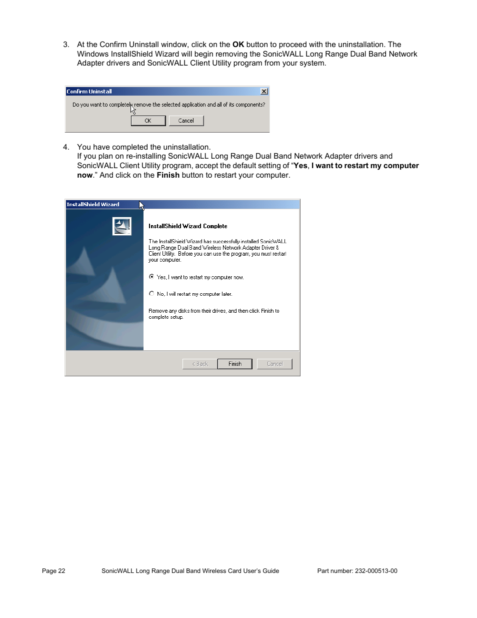 SonicWALL Wireless Card User Manual | Page 23 / 26