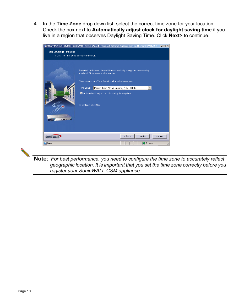 SonicWALL Content Security Manager 2200 User Manual | Page 11 / 44