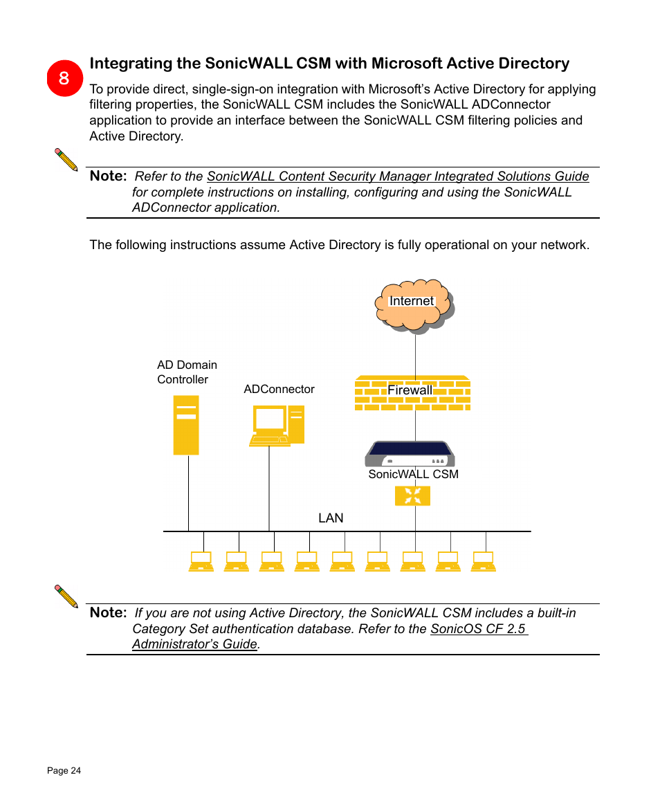 SonicWALL Content Security Manager 2200 User Manual | Page 25 / 44