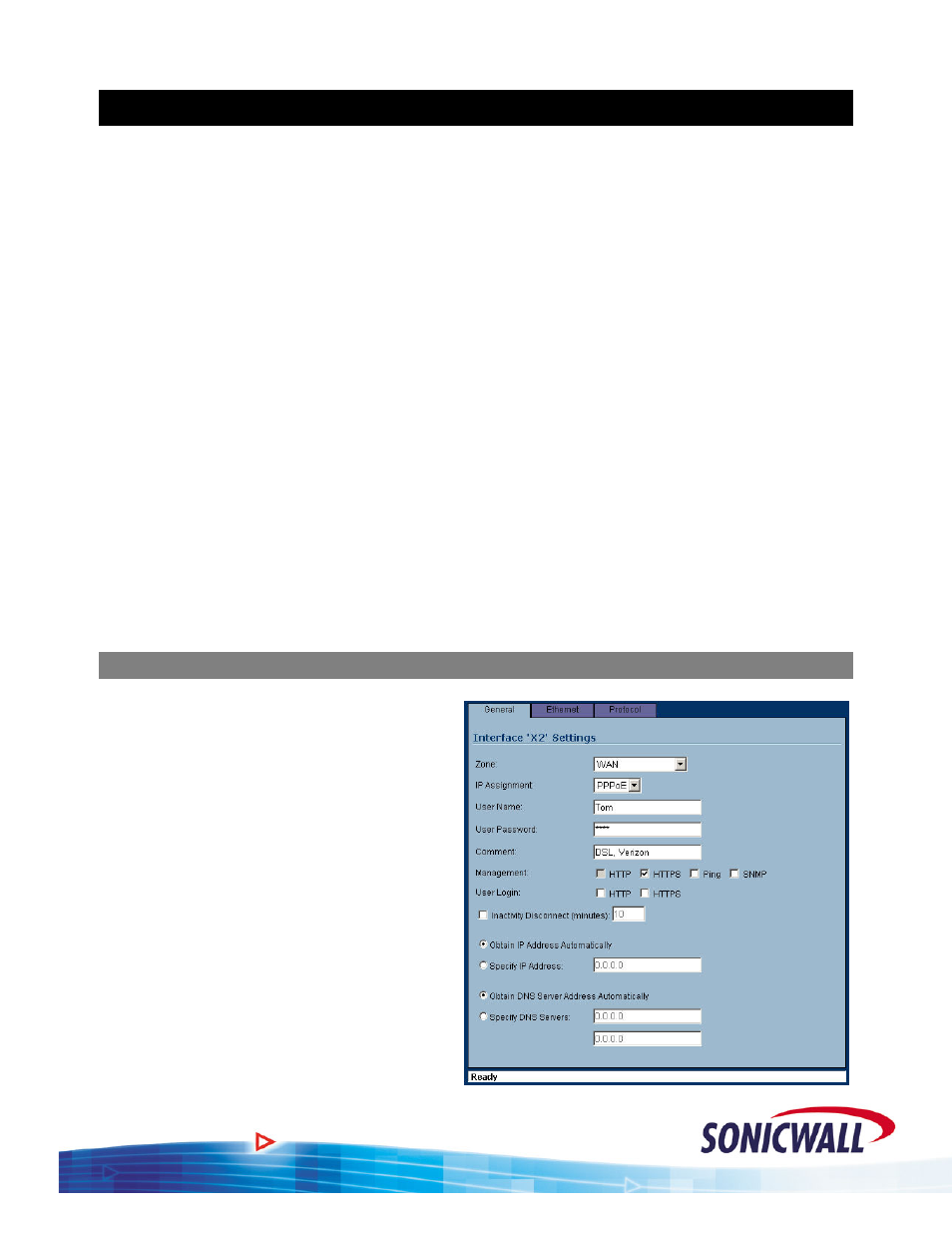 Wan-wan load balancing & fail over, Wan failover | SonicWALL OS 2.x User Manual | Page 17 / 20
