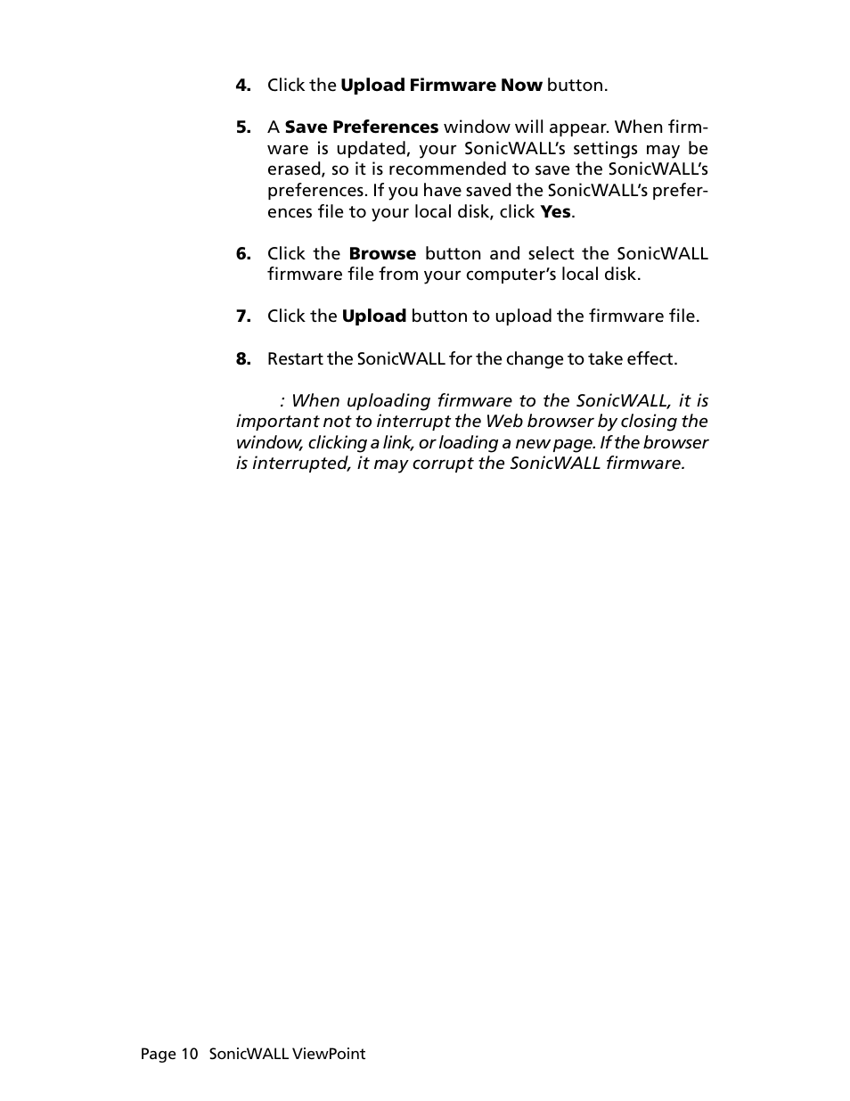 SonicWALL ViewPoint User Manual | Page 11 / 37