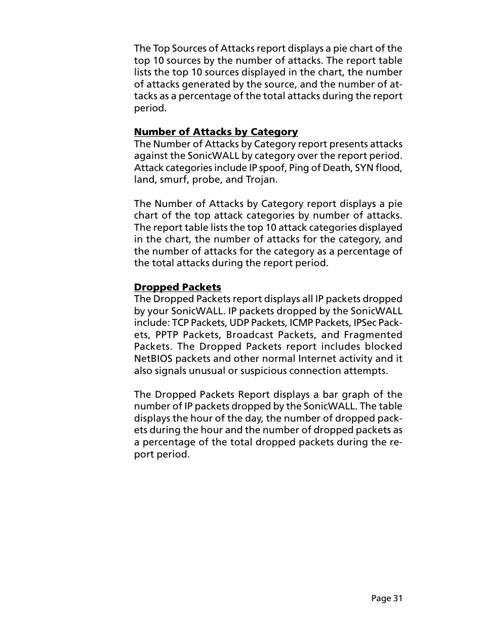 SonicWALL ViewPoint User Manual | Page 32 / 37