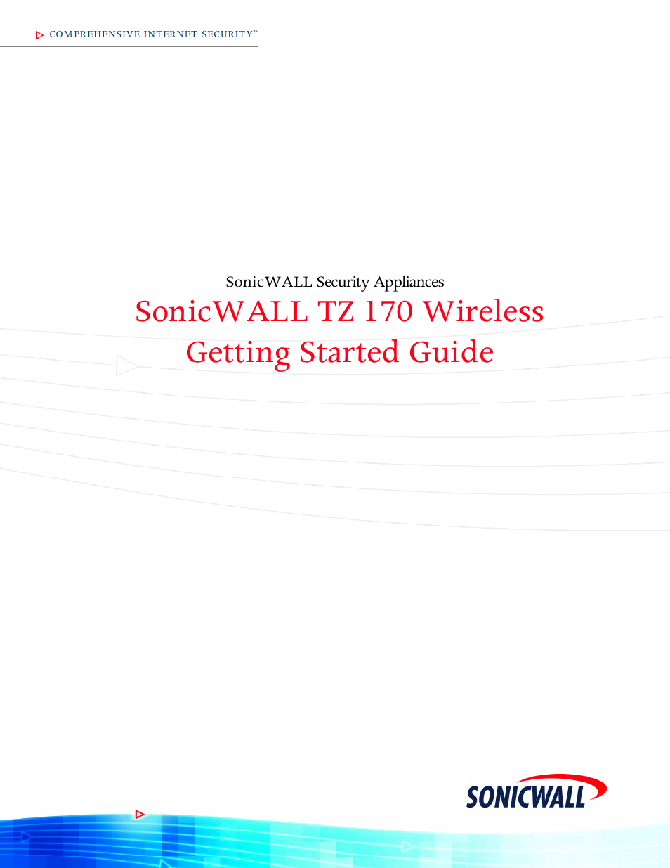 SonicWALL TZ 170 User Manual | 42 pages