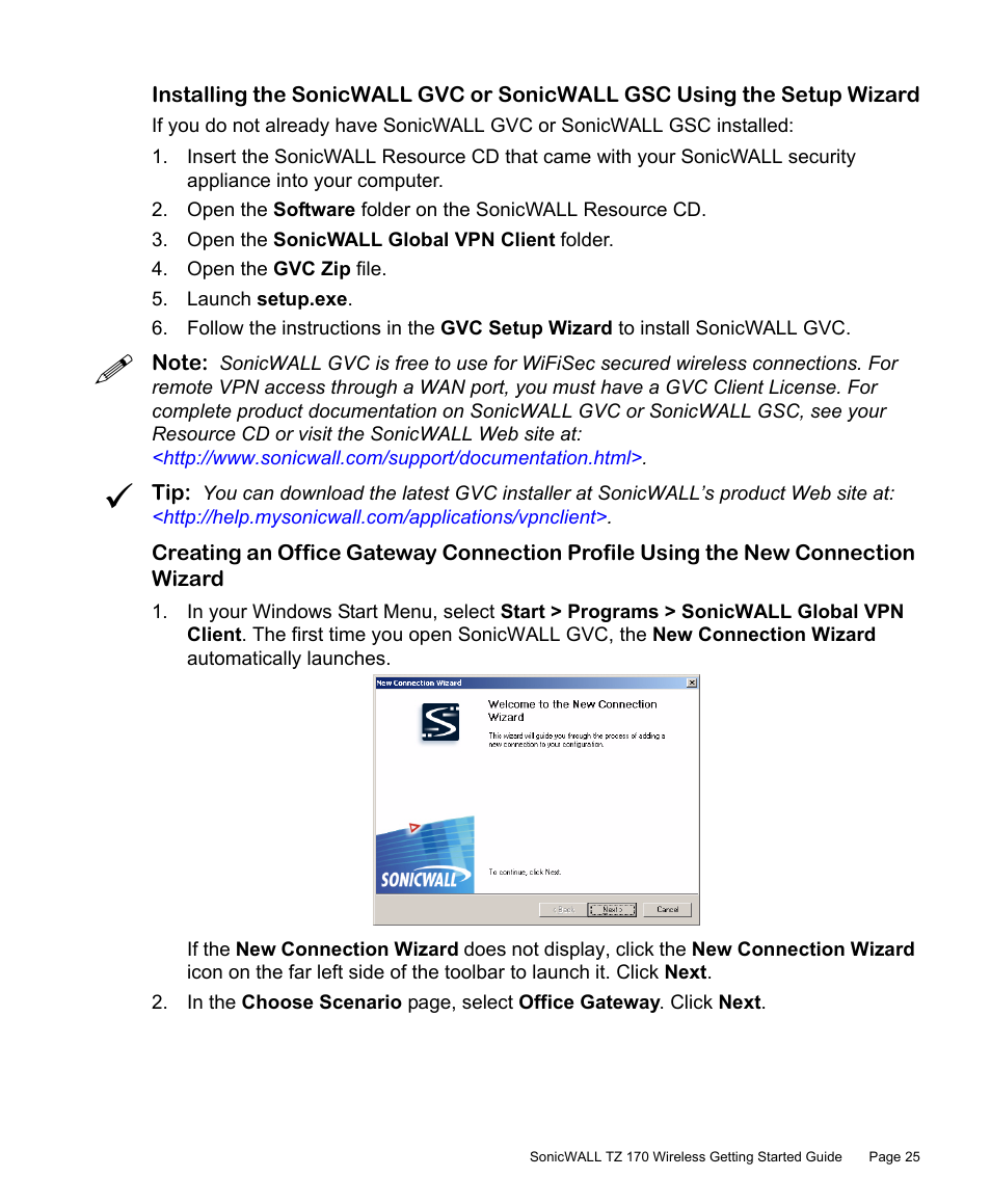 SonicWALL TZ 170 User Manual | Page 26 / 42