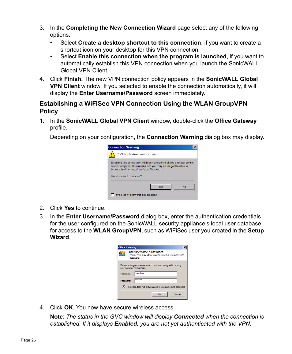 SonicWALL TZ 170 User Manual | Page 27 / 42