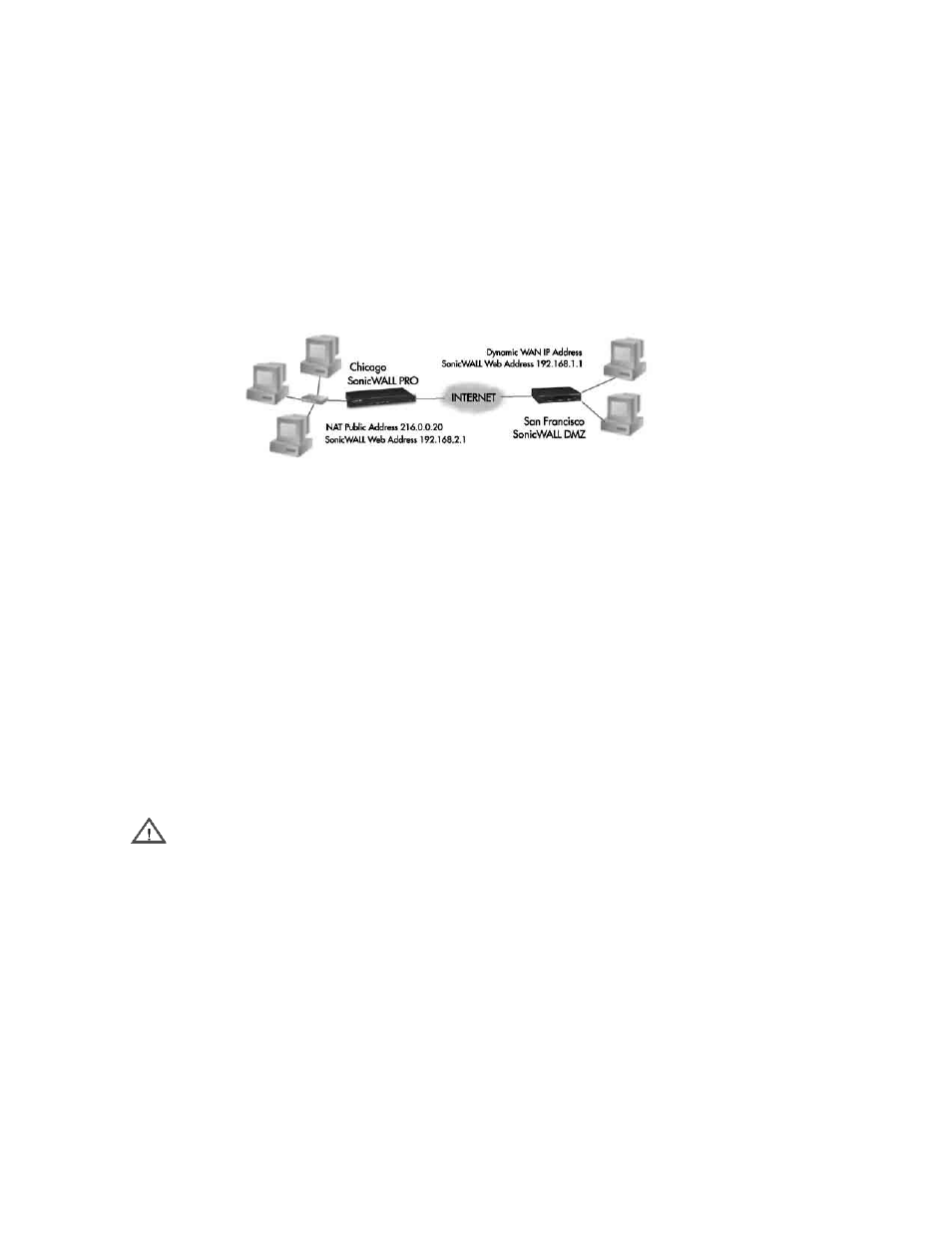 Example of ike configuration for two sonicwalls | SonicWALL Internet Security Appliances User Manual | Page 212 / 293