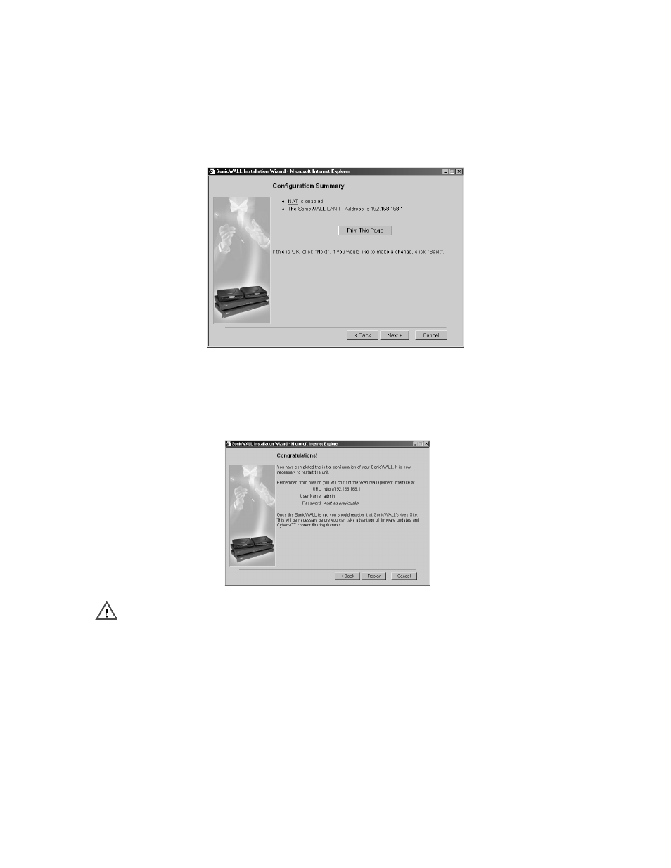 SonicWALL Internet Security Appliances User Manual | Page 24 / 293