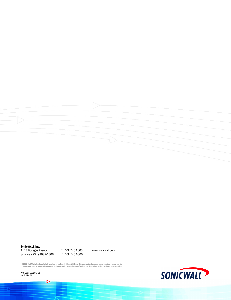 SonicWALL Internet Security Appliances User Manual | Page 293 / 293