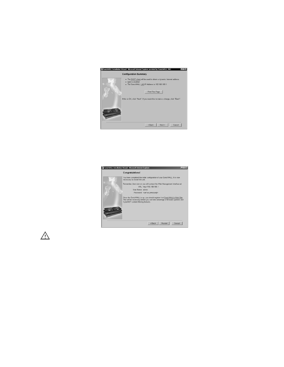 SonicWALL Internet Security Appliances User Manual | Page 35 / 293
