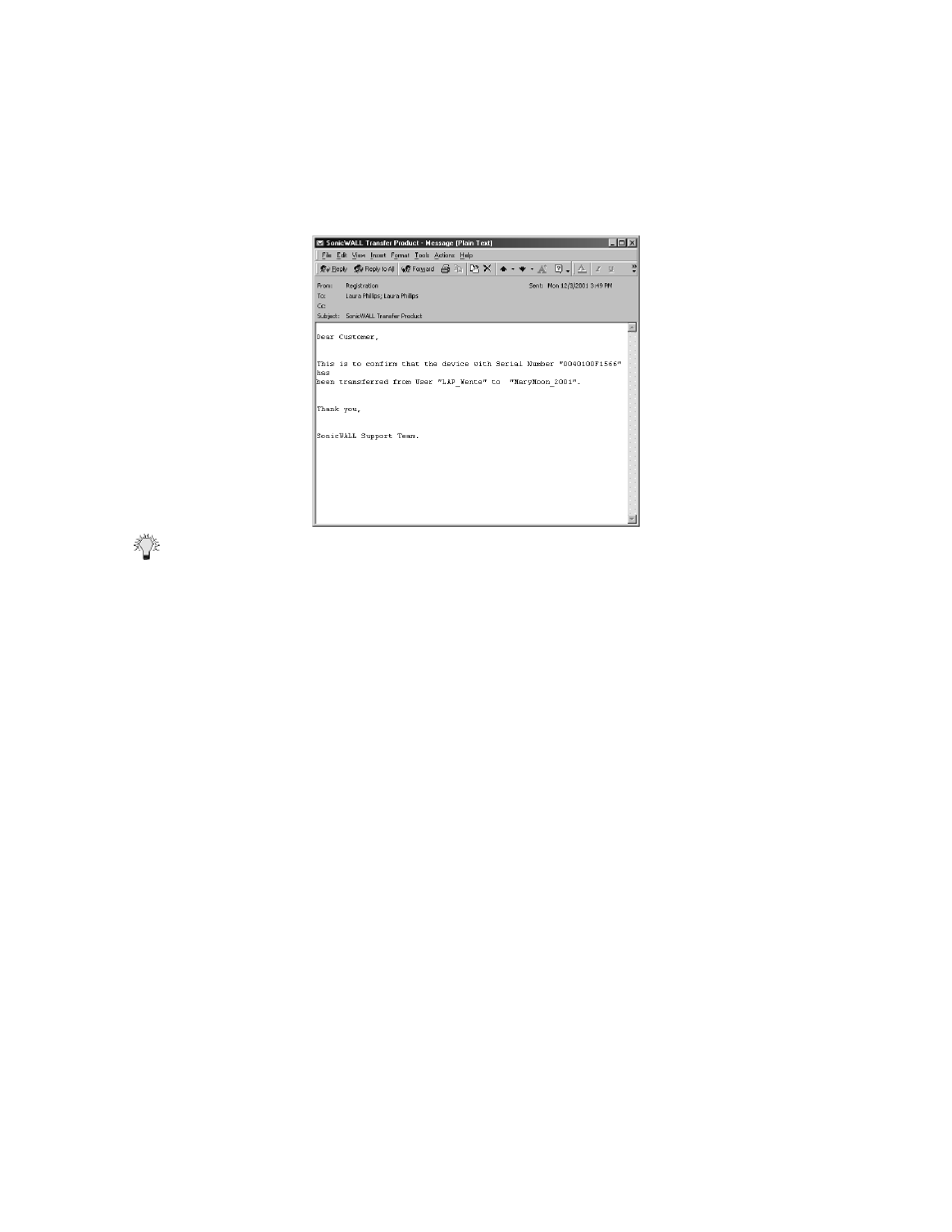 Delete product | SonicWALL Internet Security Appliances User Manual | Page 55 / 293
