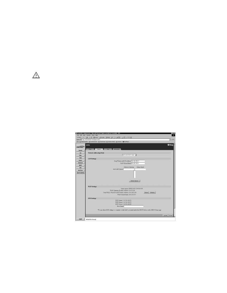 Nat with pppoe configuration | SonicWALL Internet Security Appliances User Manual | Page 81 / 293