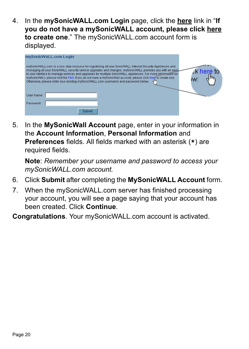 SonicWALL TZ 150 Wireless User Manual | Page 21 / 38