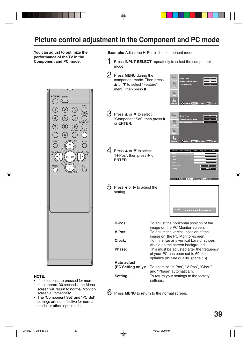 Sansui HDLCD1900 User Manual | Page 39 / 44