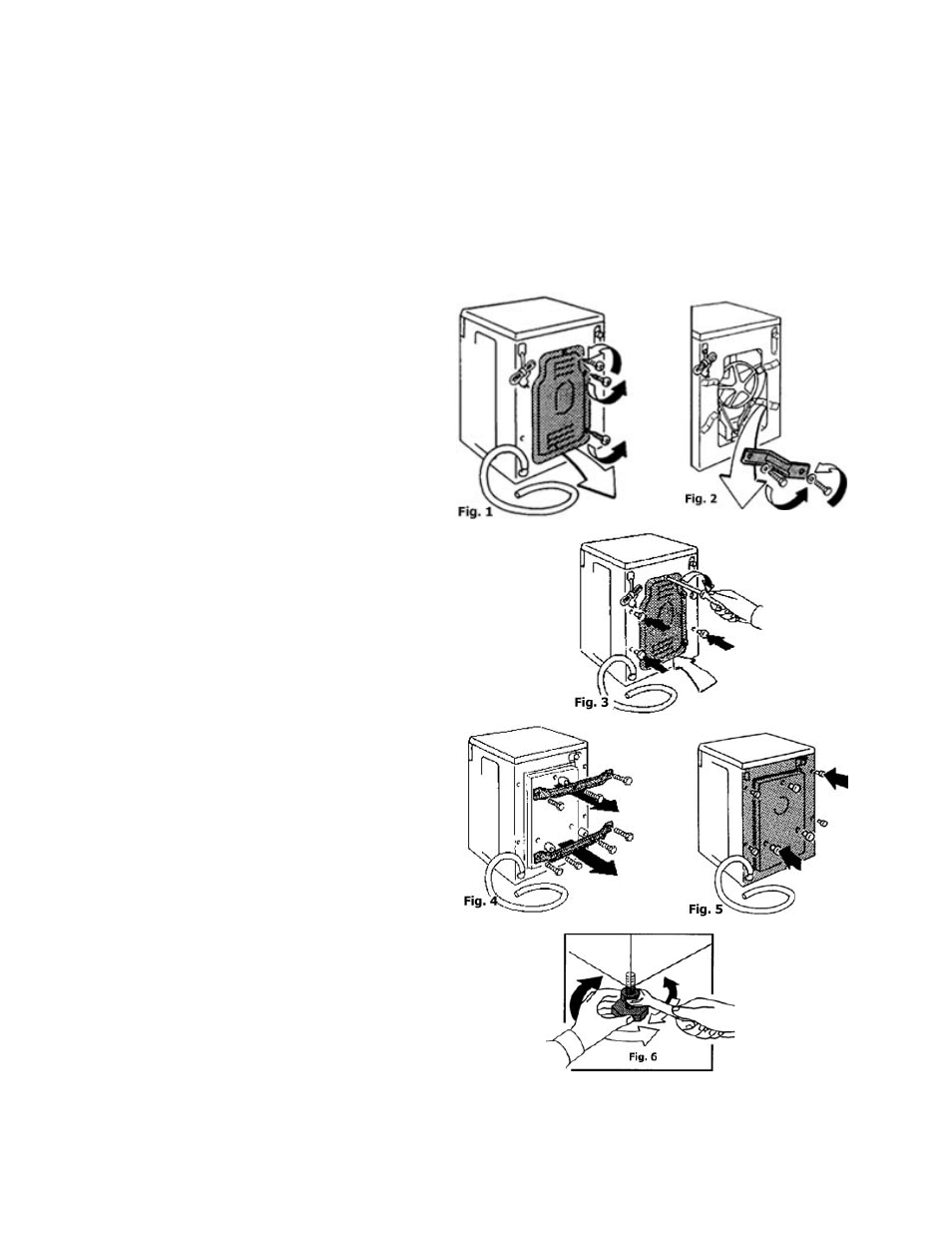 Important, Installing your washer-dryer | Splendide WDC1024M User Manual | Page 4 / 17