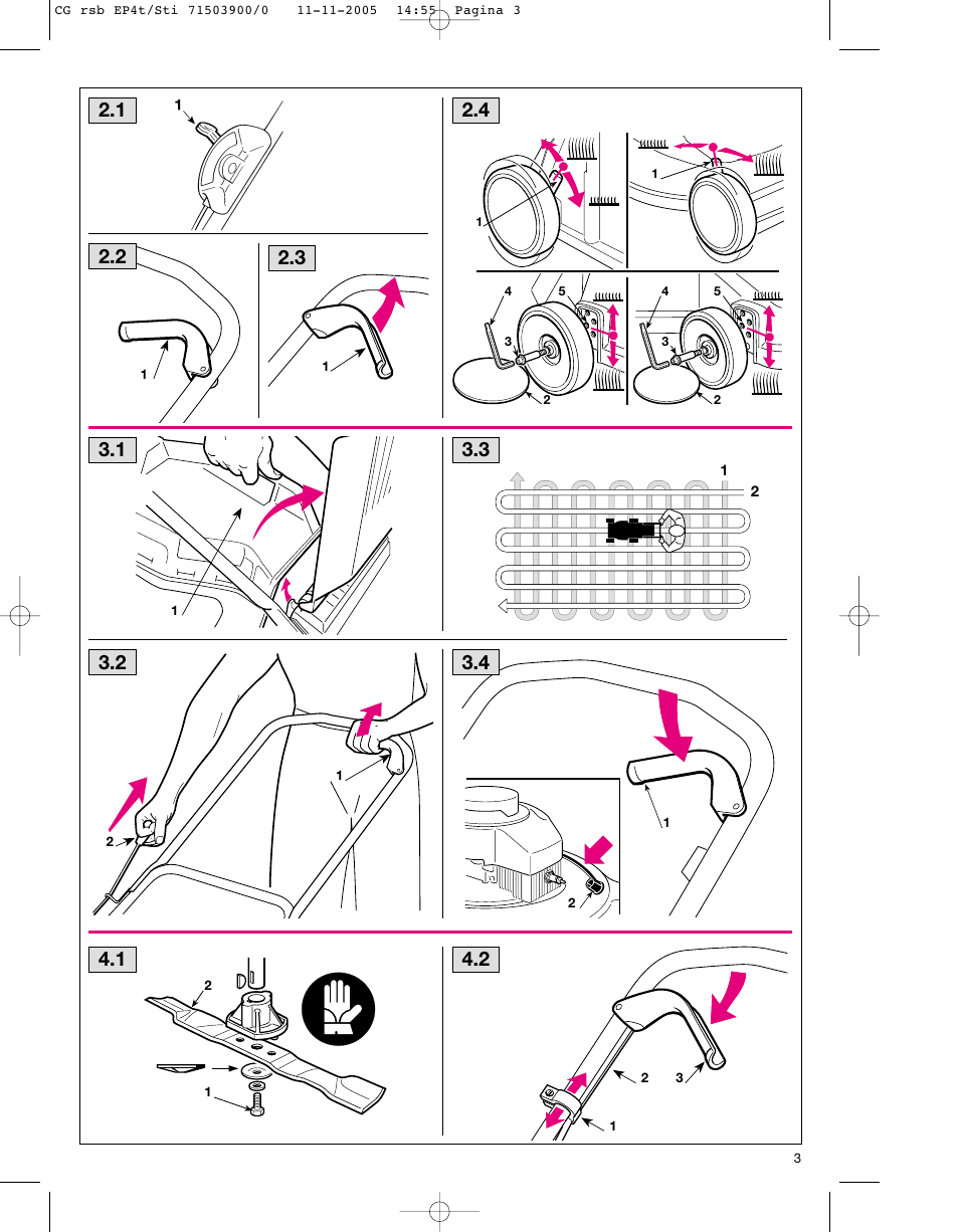 Stiga COLLECTOR 43S User Manual | Page 5 / 15