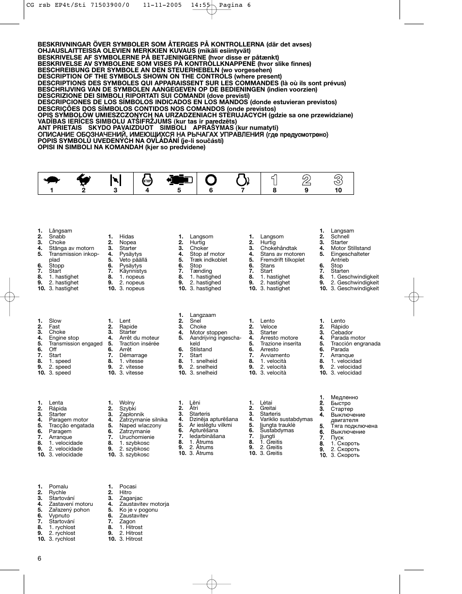 Stiga COLLECTOR 43S User Manual | Page 8 / 15