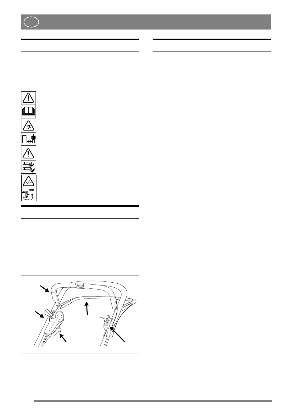 English, Symbols, Important | Assembly | Stiga 55 S ROLLER User Manual | Page 6 / 12